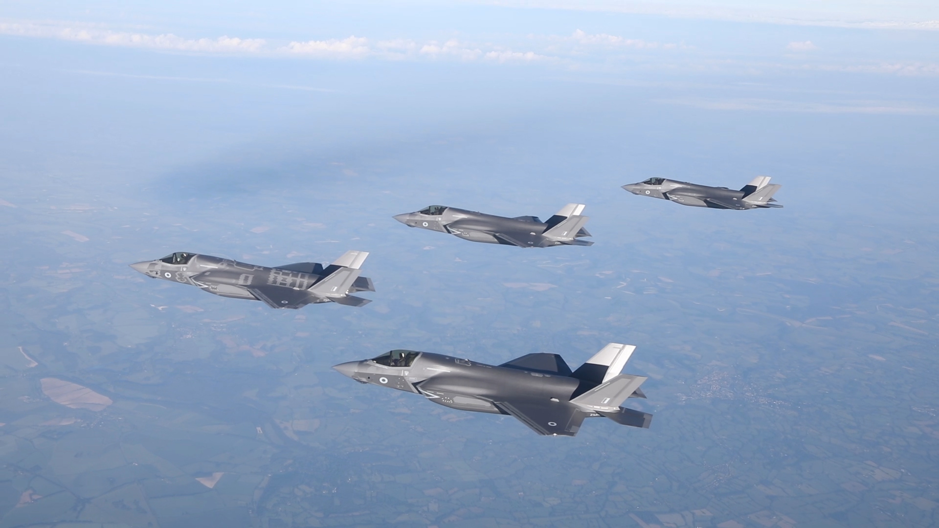 F-35B Jets on their way to RAF Marham