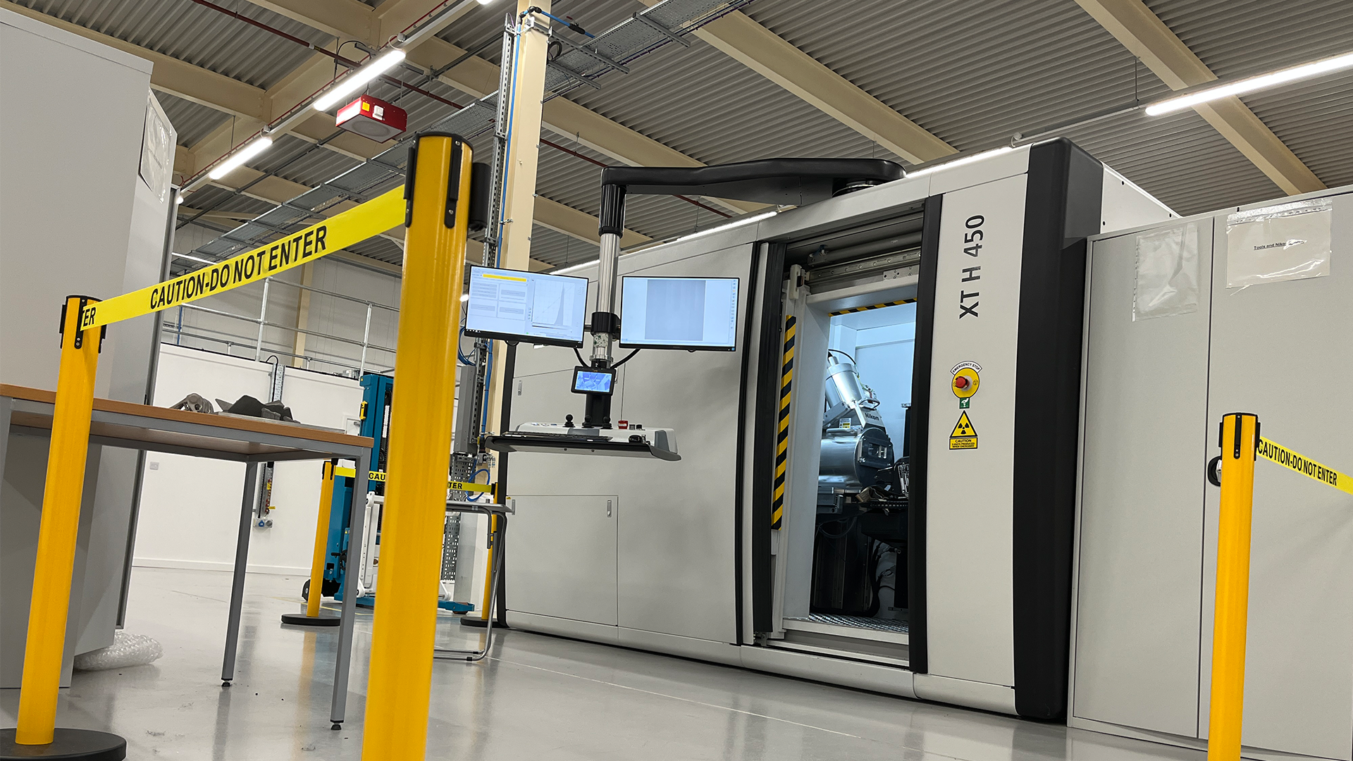 The 3D scanner can diagnose a faulty aircraft part without having to first disassemble the component