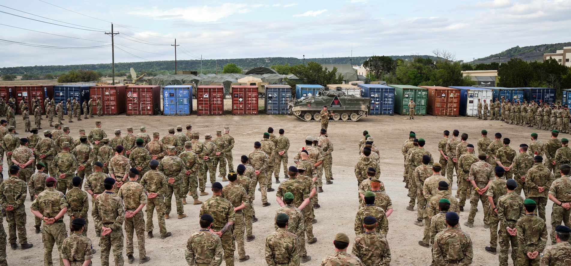 Cover image: Troops from the UK, US and France are deployed on Exercise Warfighter (Picture: British Army).