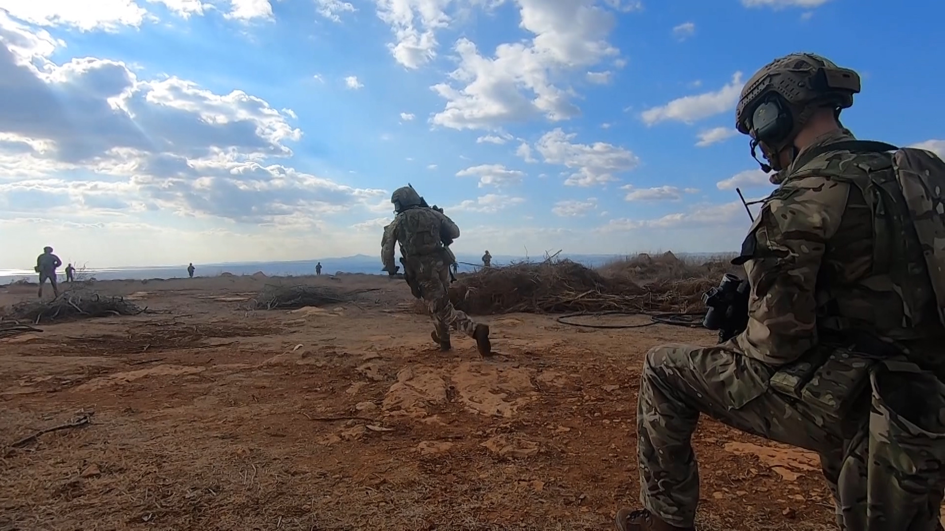 40 Commando Bravo Company from Royal Marines test new Future Commando Force 12-man teams in Cyprus ranges on LRGX November 2020 DATE UNKNOWN CREDIT BFBS.jpg