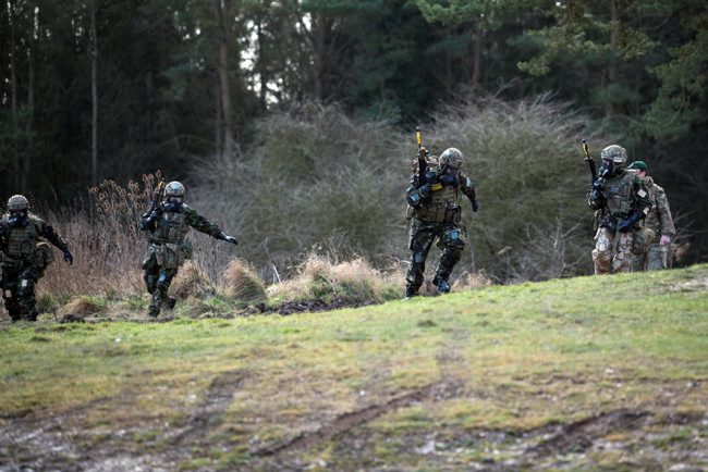 40 Commando Royal Marines Exercise Toxic Dagger