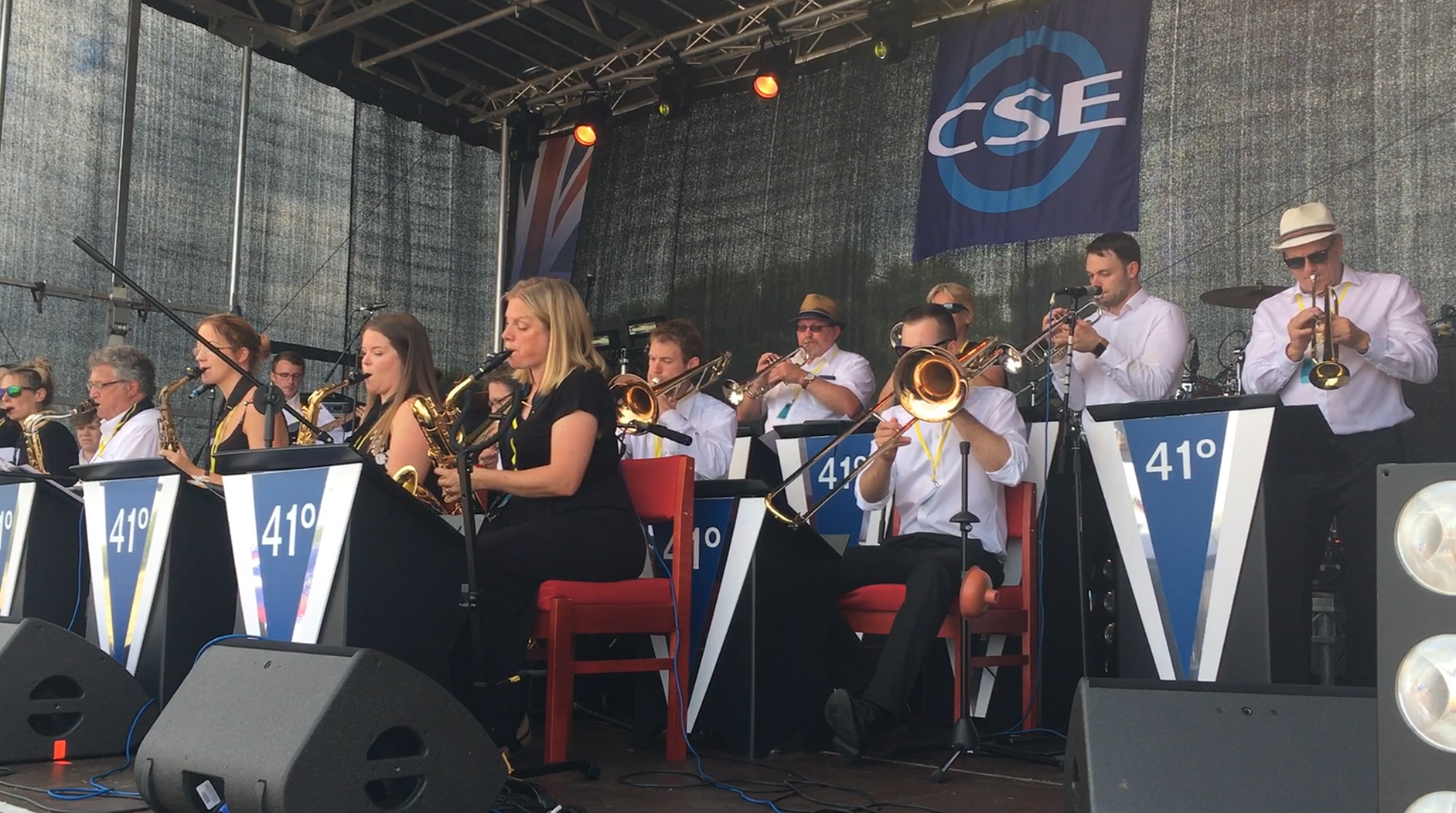 41 Degree Big Band Play at CIVPOP 2018