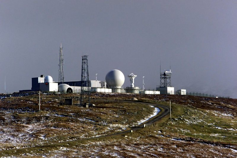 Range Control Building at the DERA Range Hebrides.