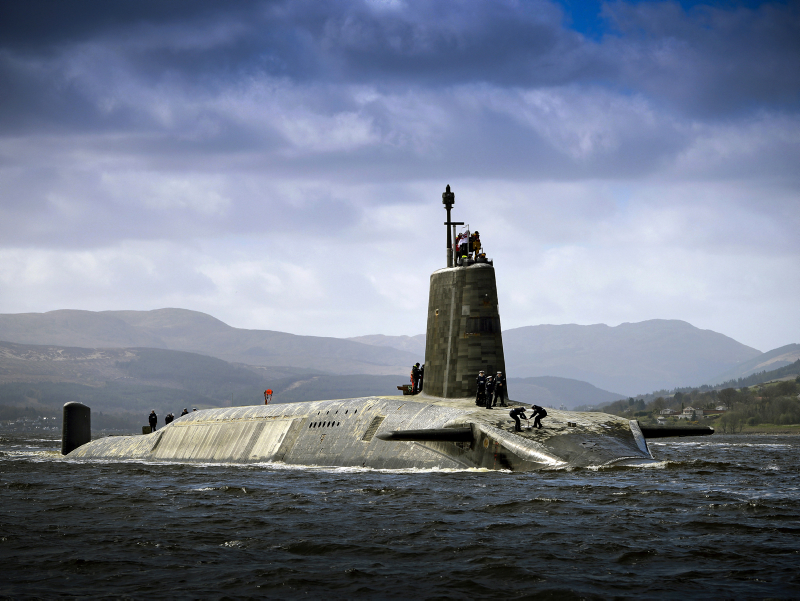 The Vanguard submarines will be replaced by the Dreadnought fleet (Picture: MOD).