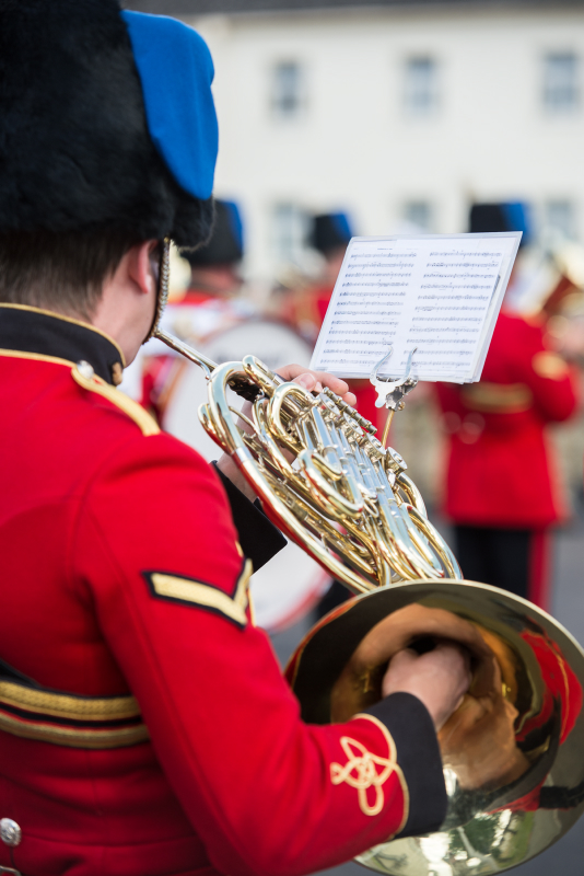 Band of the Corps of Royal Engineers. Credit MoD/Crown Copyright. SSgt Mark Nesbit RLC (Phot)