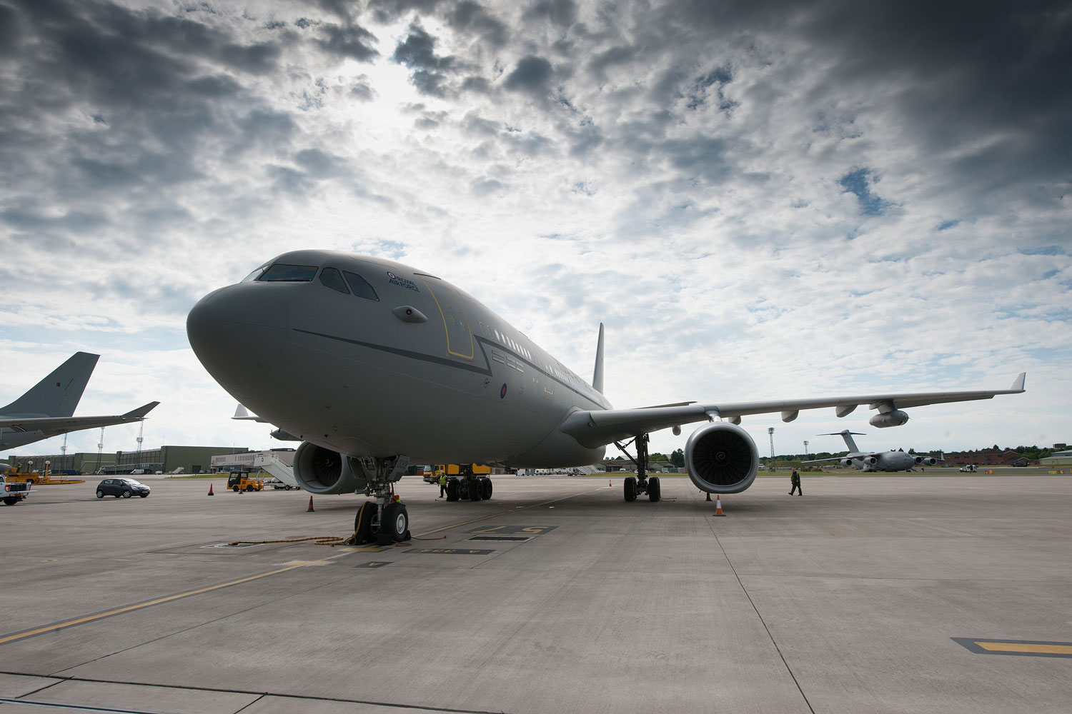 An RAF Voyager Passenger Aircraft An RAF Voyager Passenger Aircraft