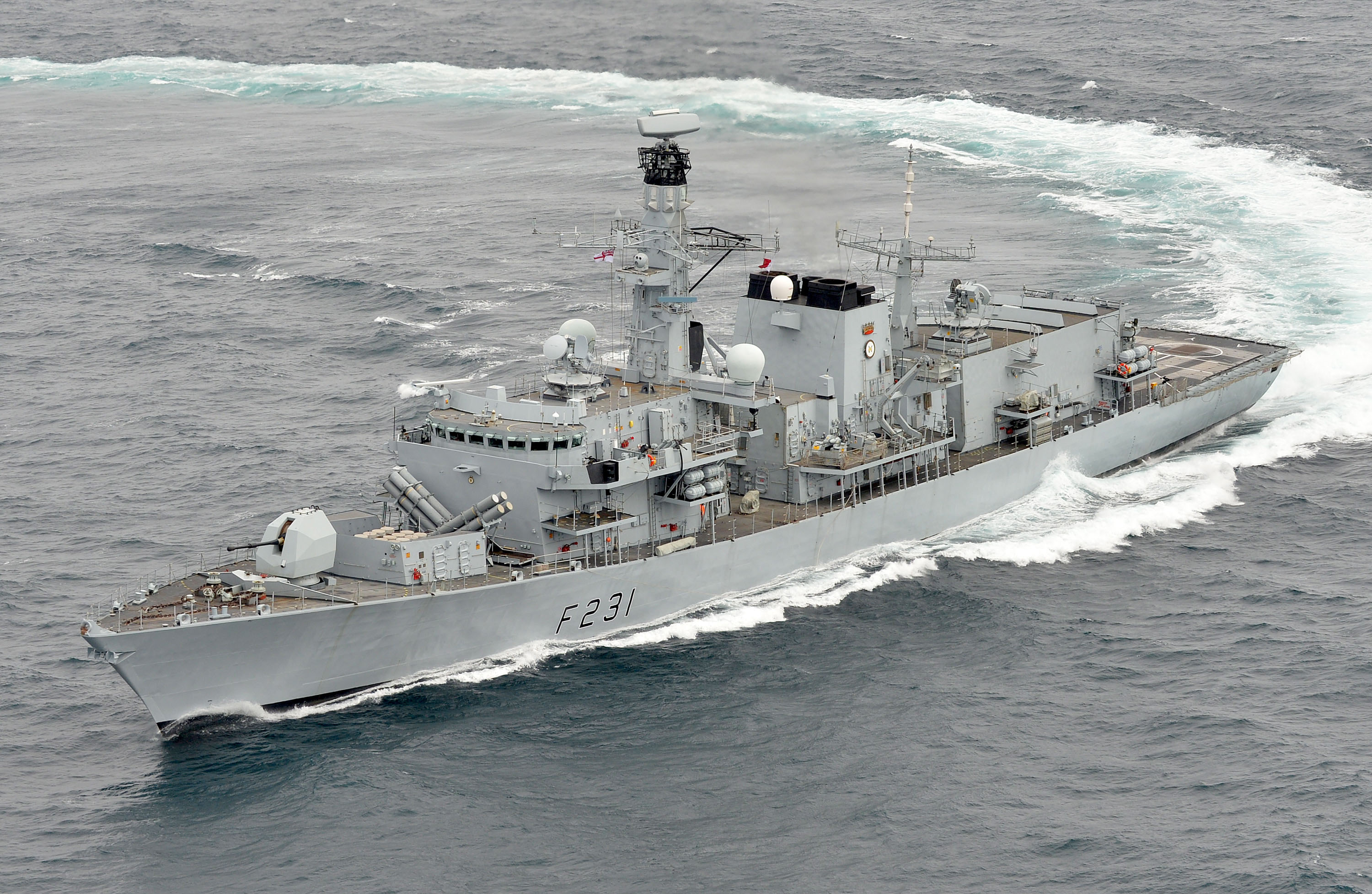 HMS Argyll (Picture: MOD).