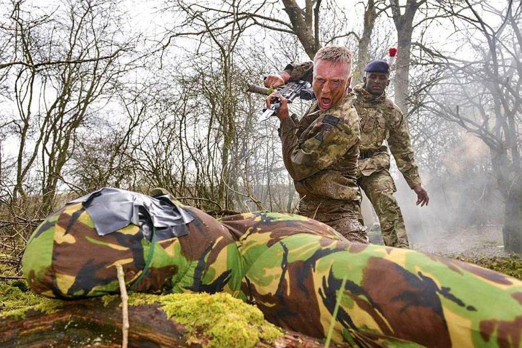 Bayonet Training Picture: MoD/Crown Copyright 