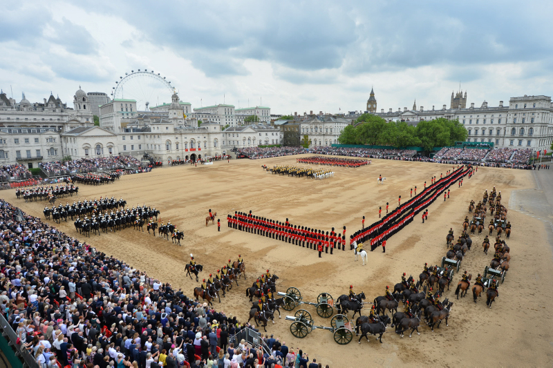 Trooping the Colour in 2018 (Picture: MOD).