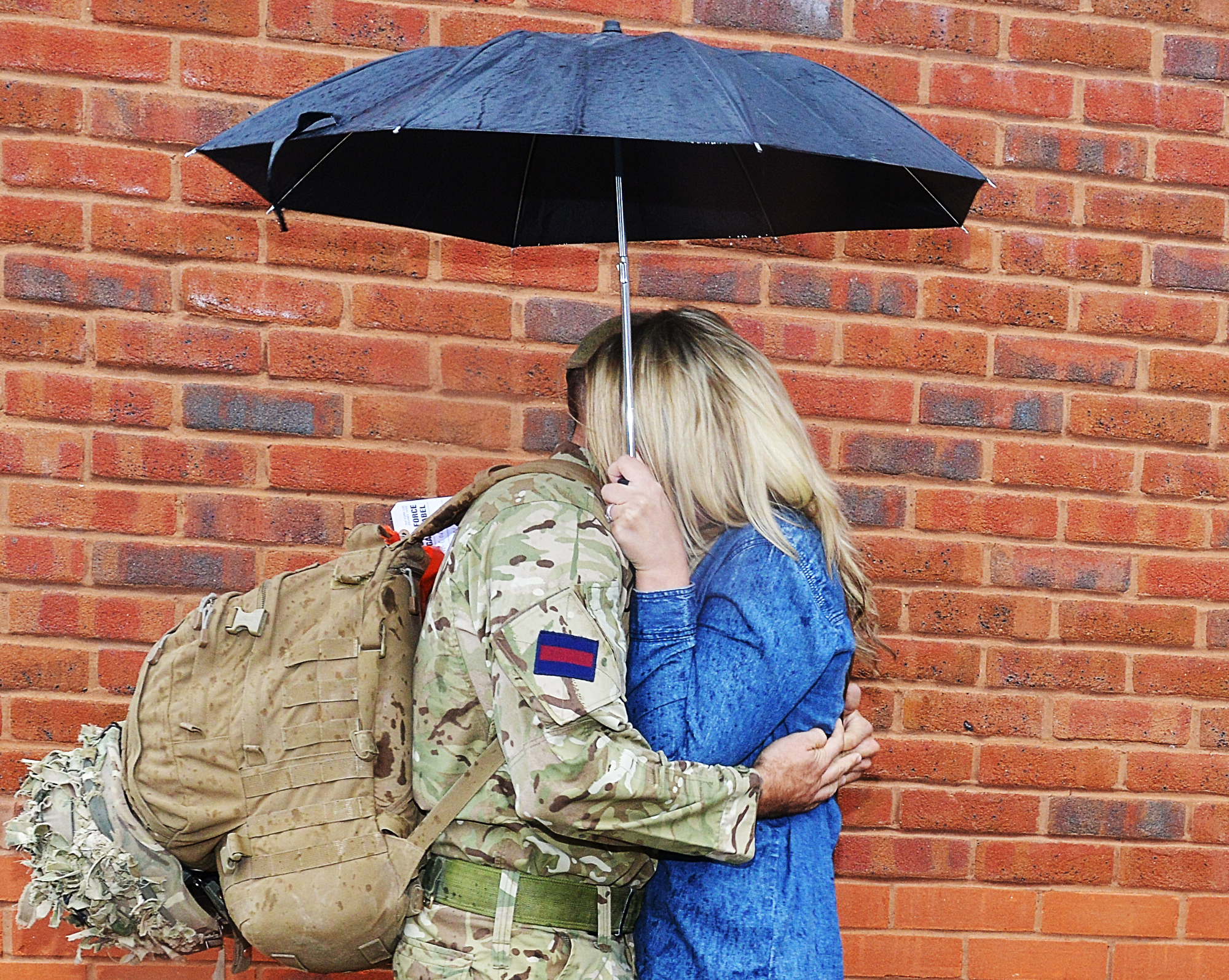 Irish Guards Get a Heroes Return. 	© Crown copyright  