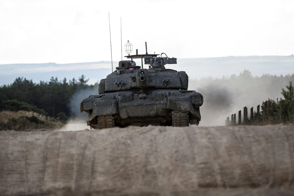 Challenger 2 Battle Tank (Picture: MOD).