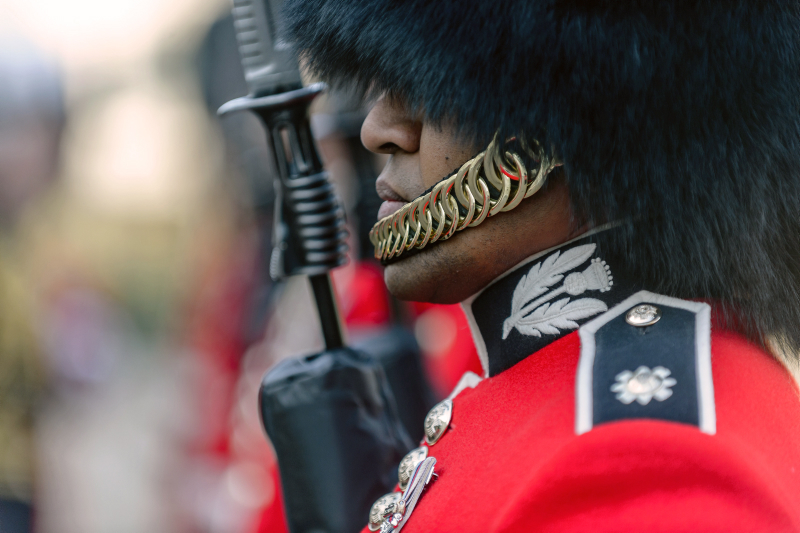 Welsh Guards on parade. Credit: Cpl Timothy Jones, Crown Copyright