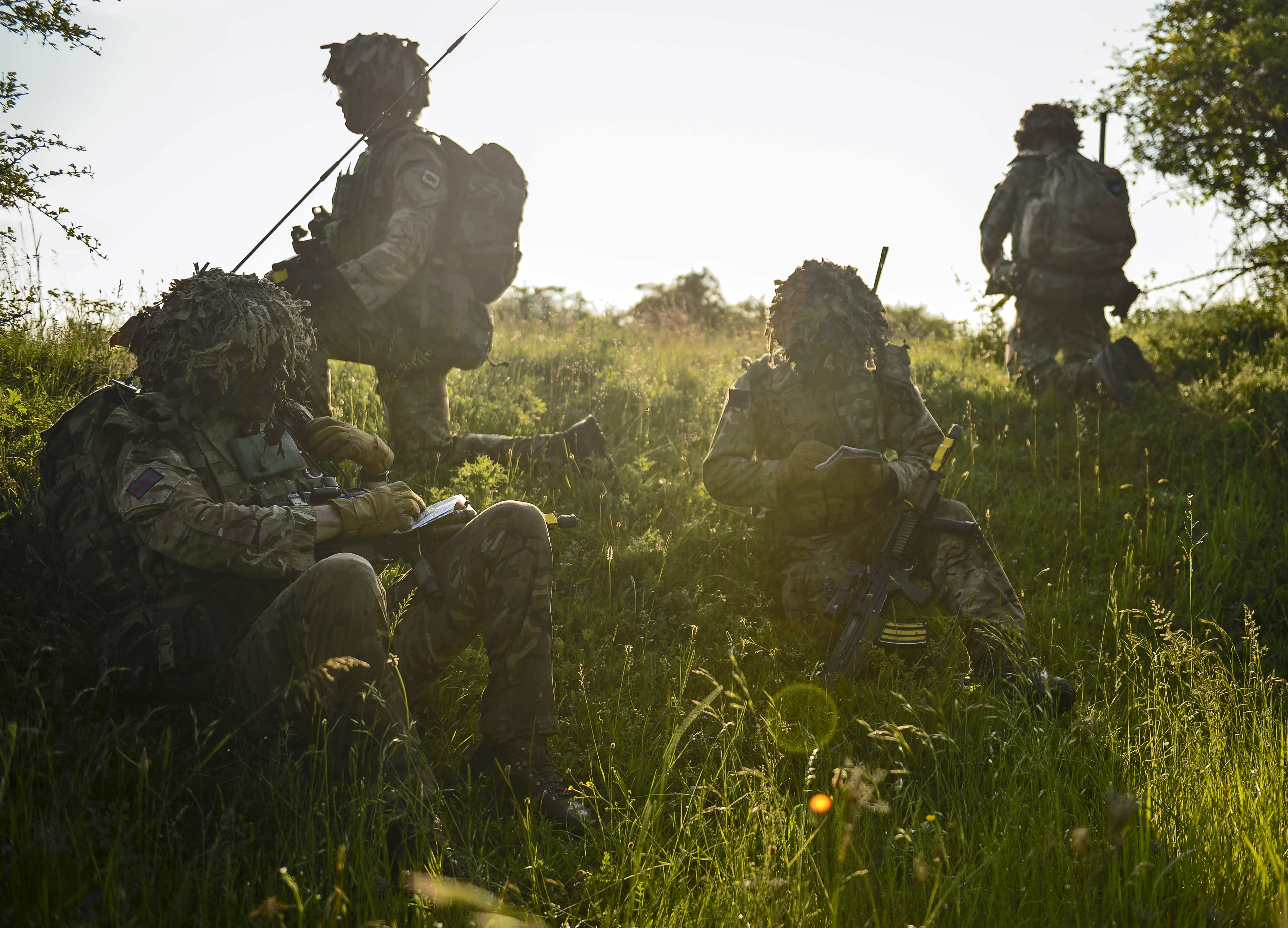British Army soldiers 