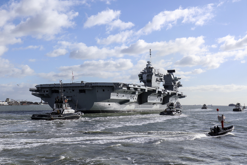 HMS Queen Elizabeth Crown Copyright 2019 