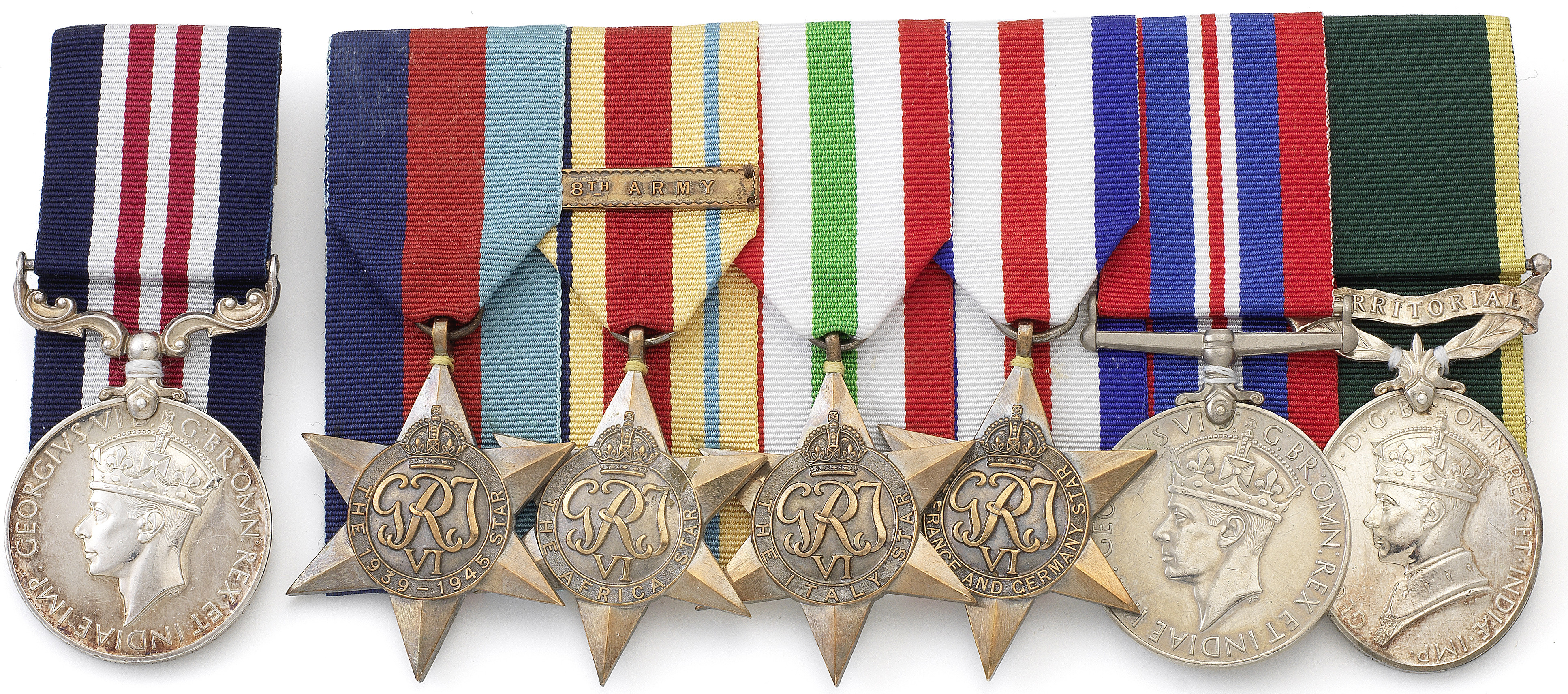 Jack Burford's medals