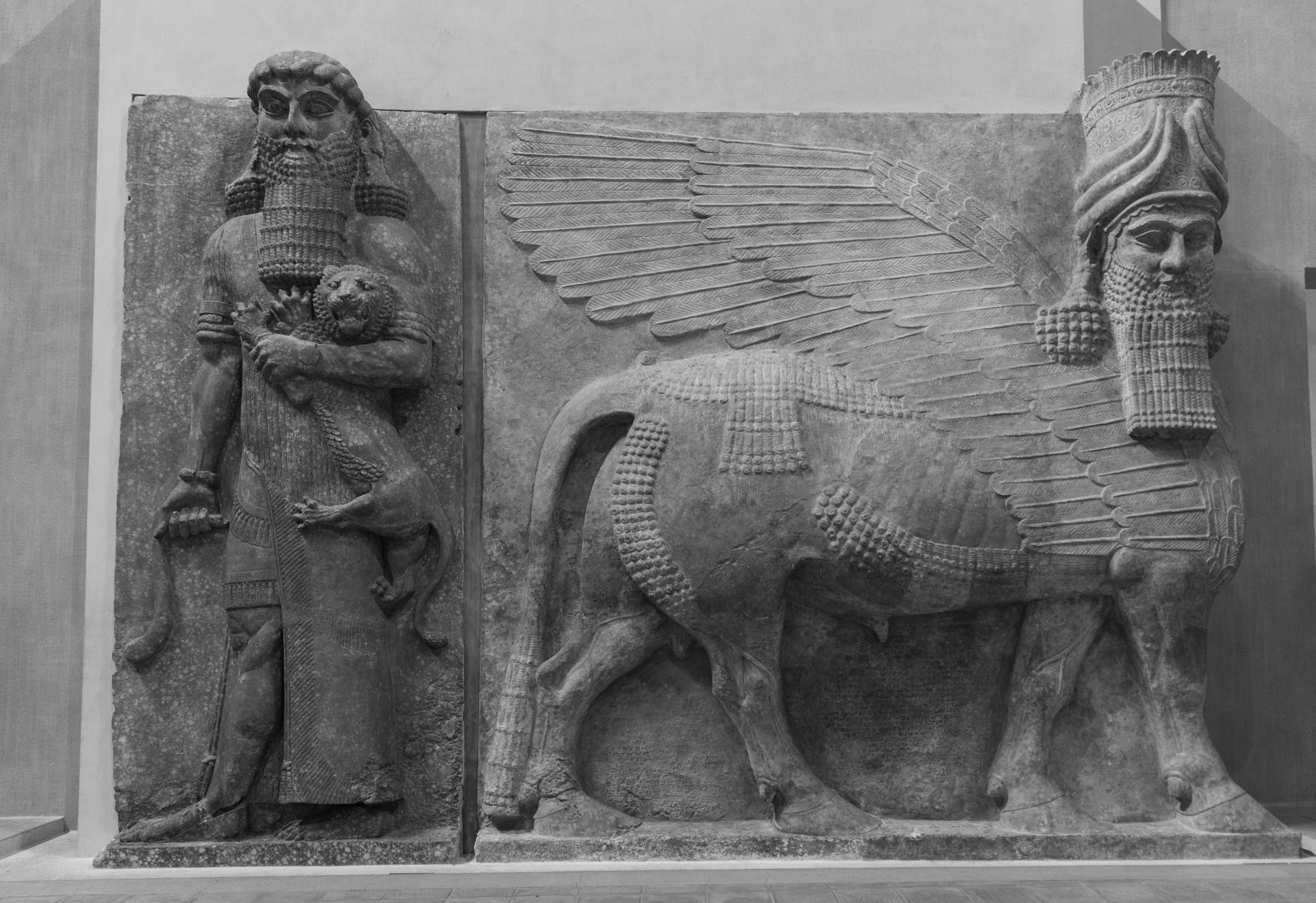 4Y1A6598 Louvre, Gilgamesh and Lion by Ninara