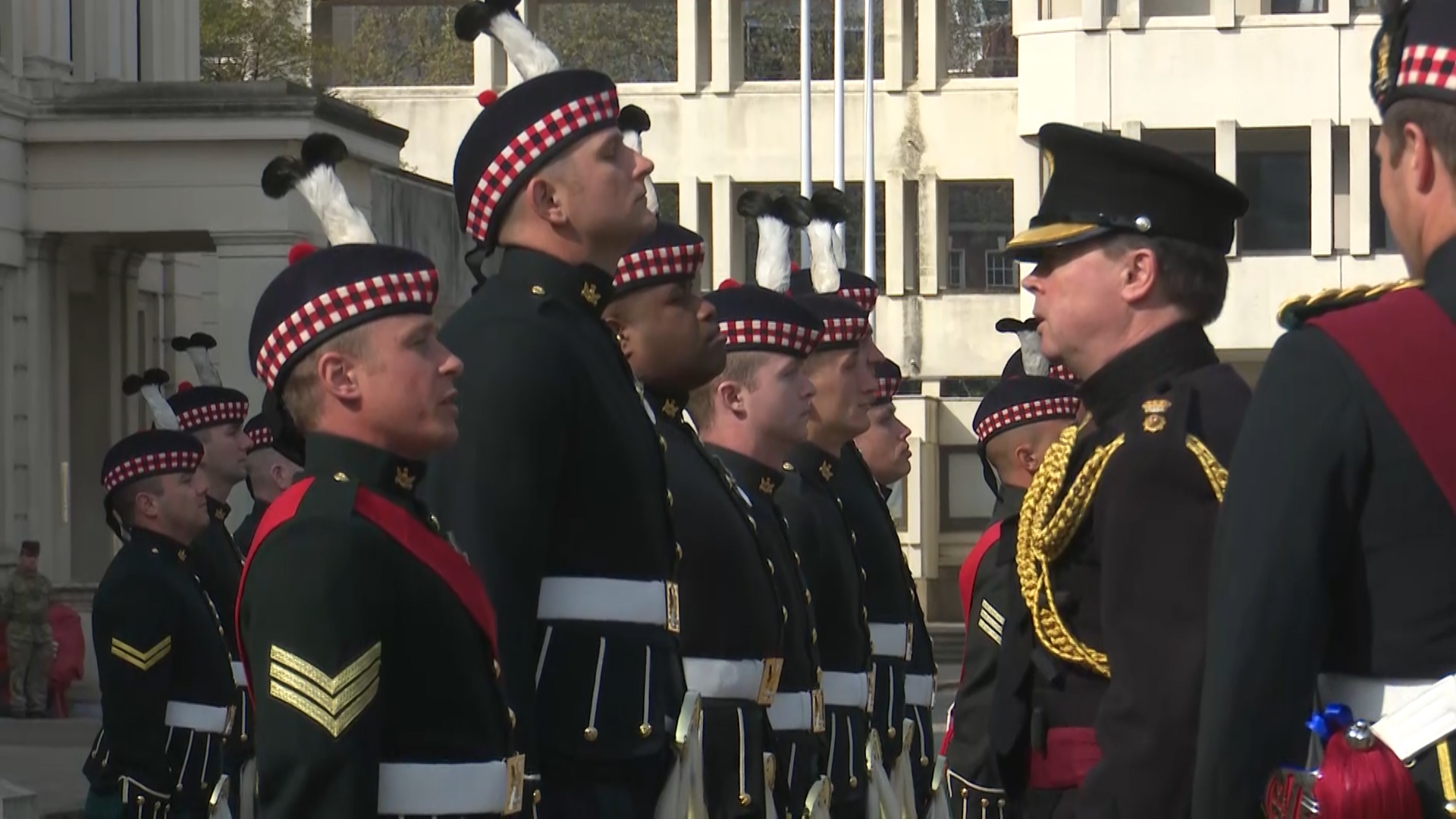 Fit for Role inspection at Wellington Barracks.