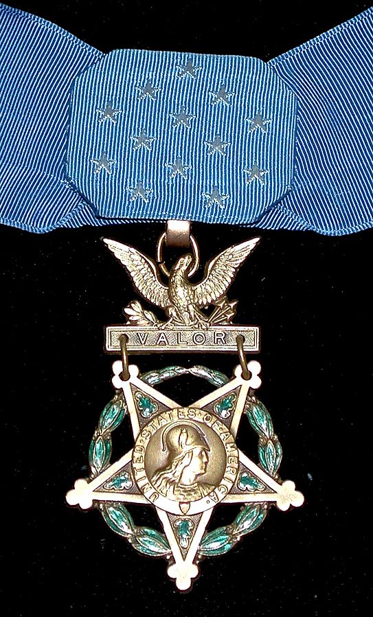 A US Army Medal of Honor (image: Public Domain)