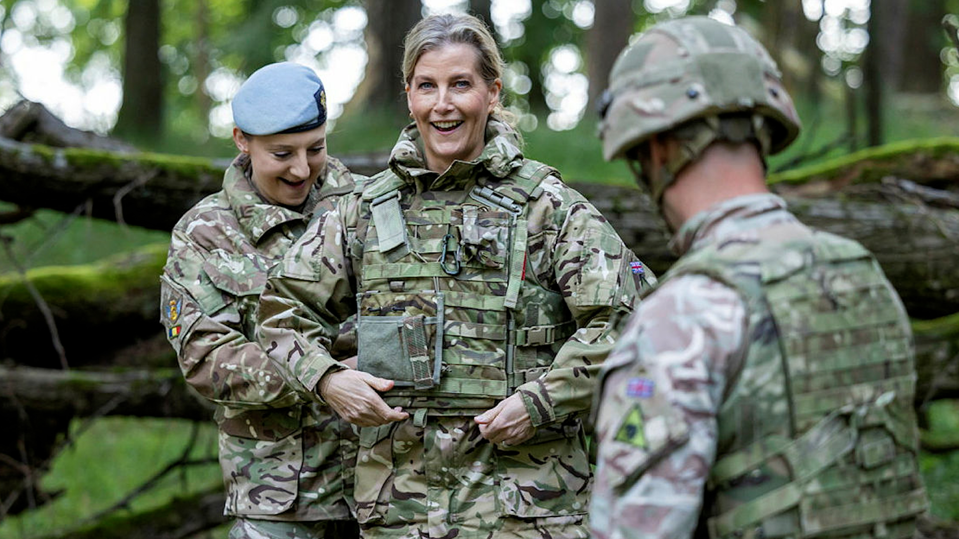 60th Birthday The Duchess of Edinburgh visits Exercise RHINO HEART as the Royal Colonel to the Queen's Own Yeomanry CREDIT MOD.jpg