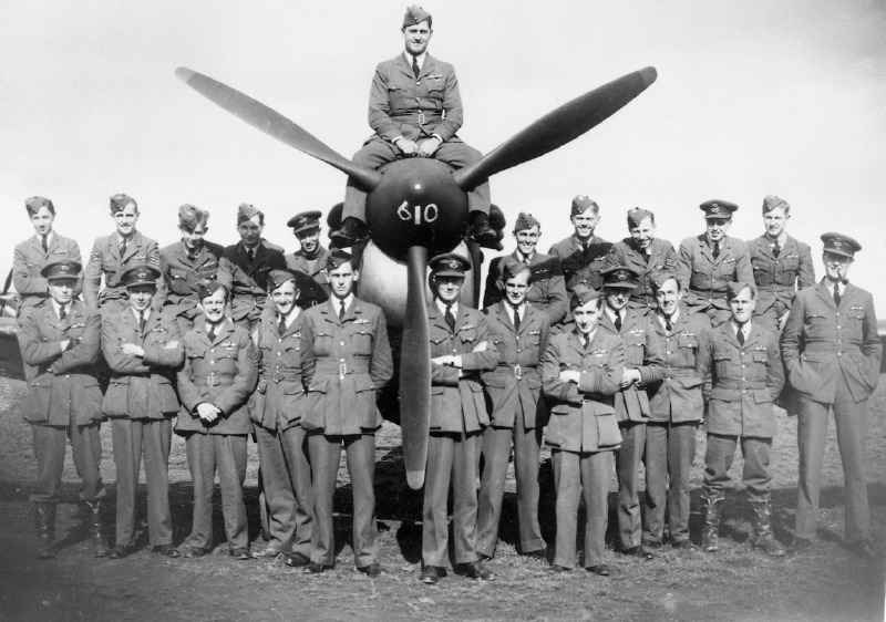 610 Squadron at Biggin Hill Pictured in WWII CREDIT Biggin Hill Memorial Museum.png	