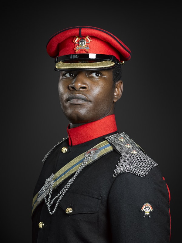 Portrait of Britain Captain Anani-Isaac