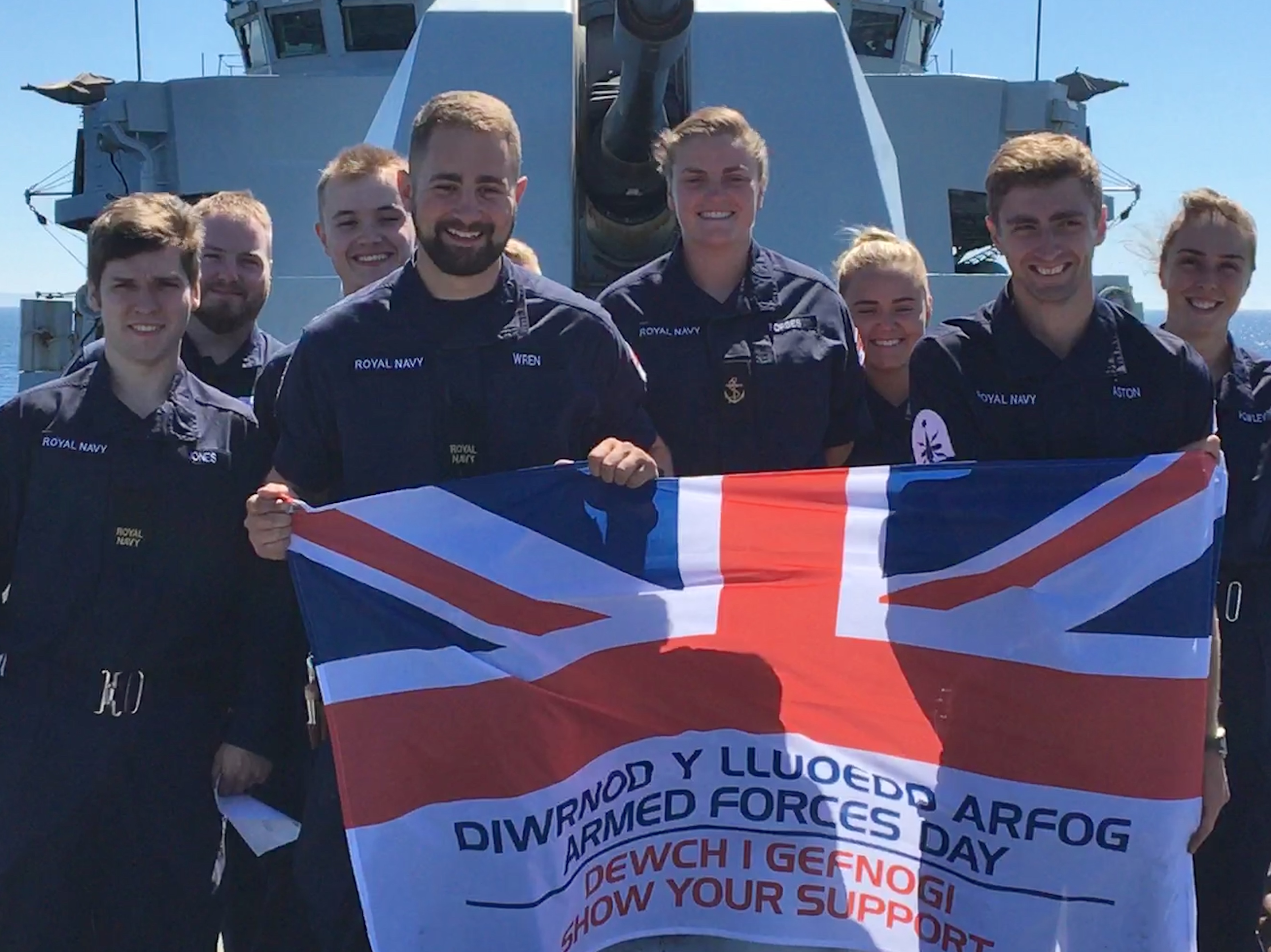 HMS Somerset armed forces day