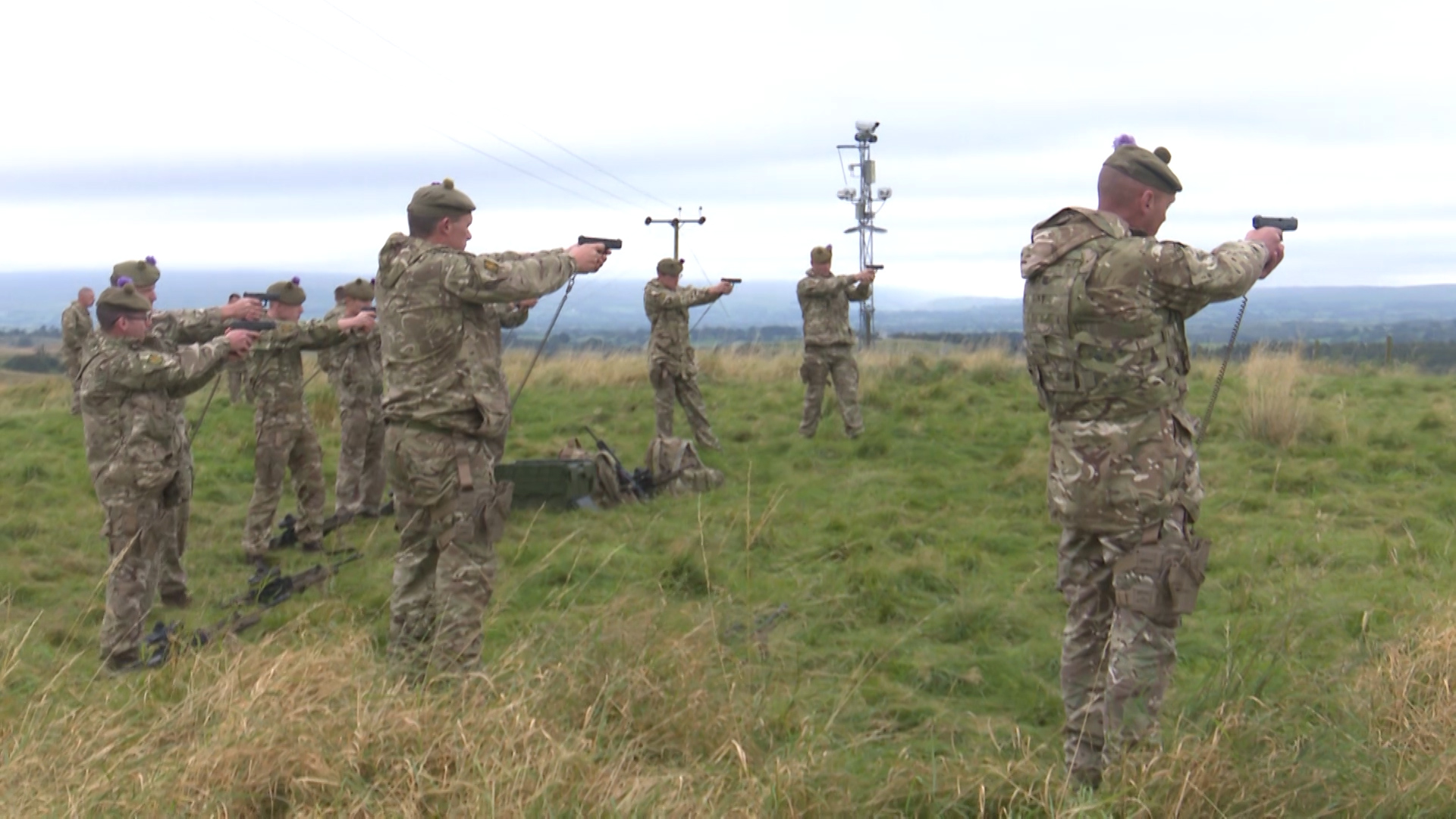 The training exercise aimed to combat any skill fade the reservists may have had over the past few months.