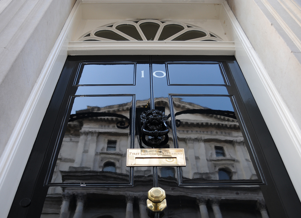 Downing Street Door