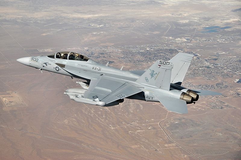 Boeing EA-18G Growlers.