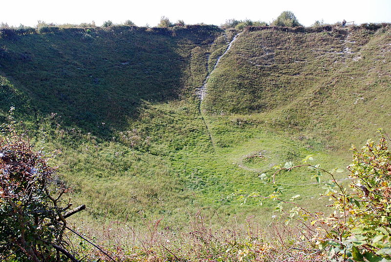 Somme battlefield