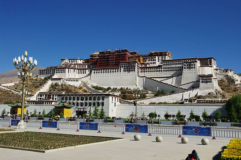 Picture of Lhasa, Tibet, today