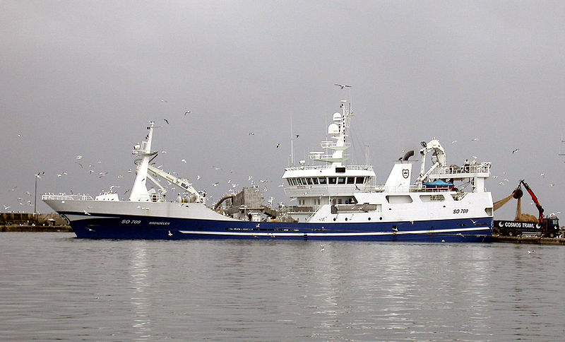 A trawler in Skagen harbour, credit John Nuttall
