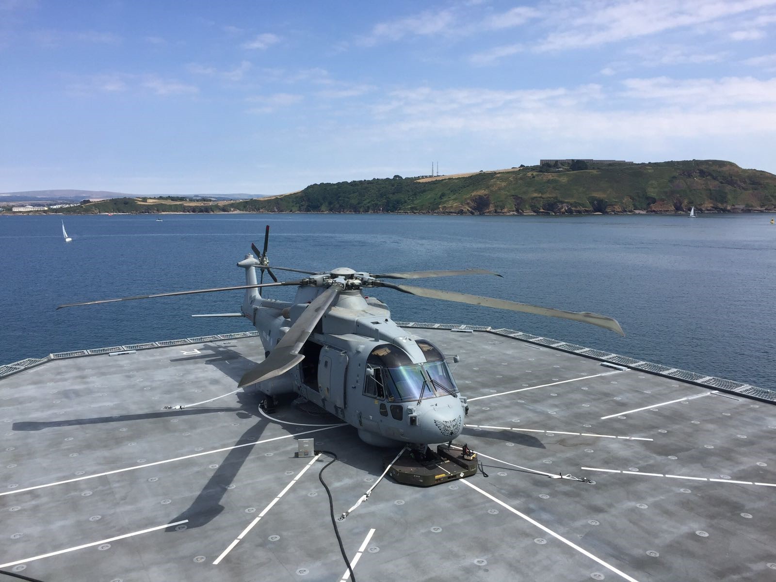 A Merlin Mk2 helicopter 