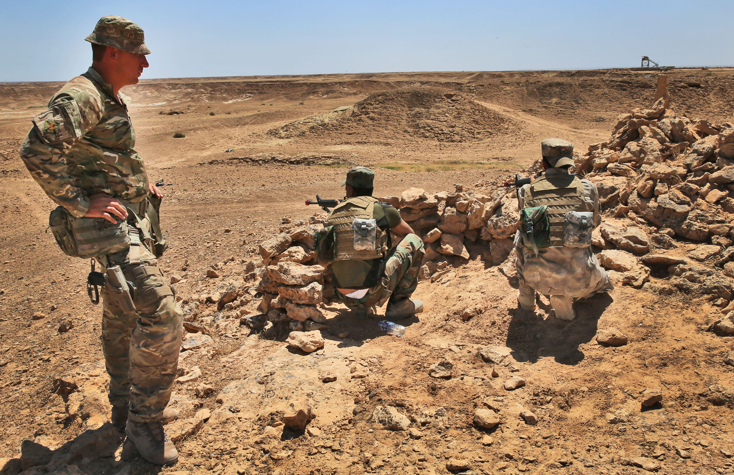 British Army training