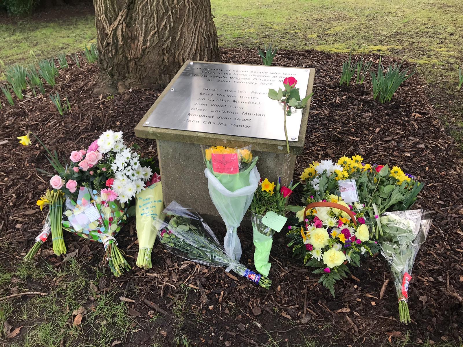 IRA Bombing Aldershot Service 