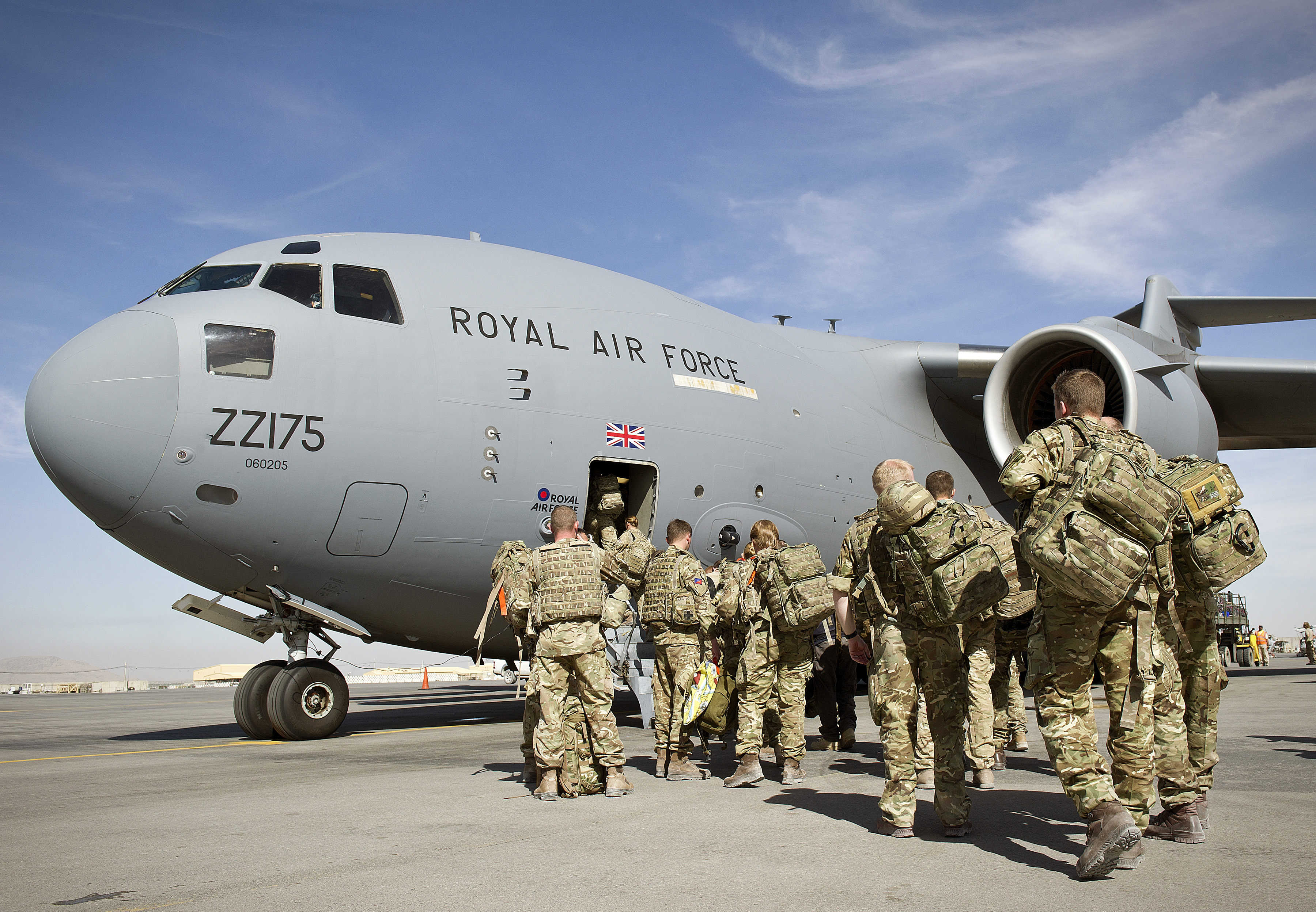 Cover image: 904 Expeditionary Air Wing in Afghanistan in 2014 (Picture: MOD).