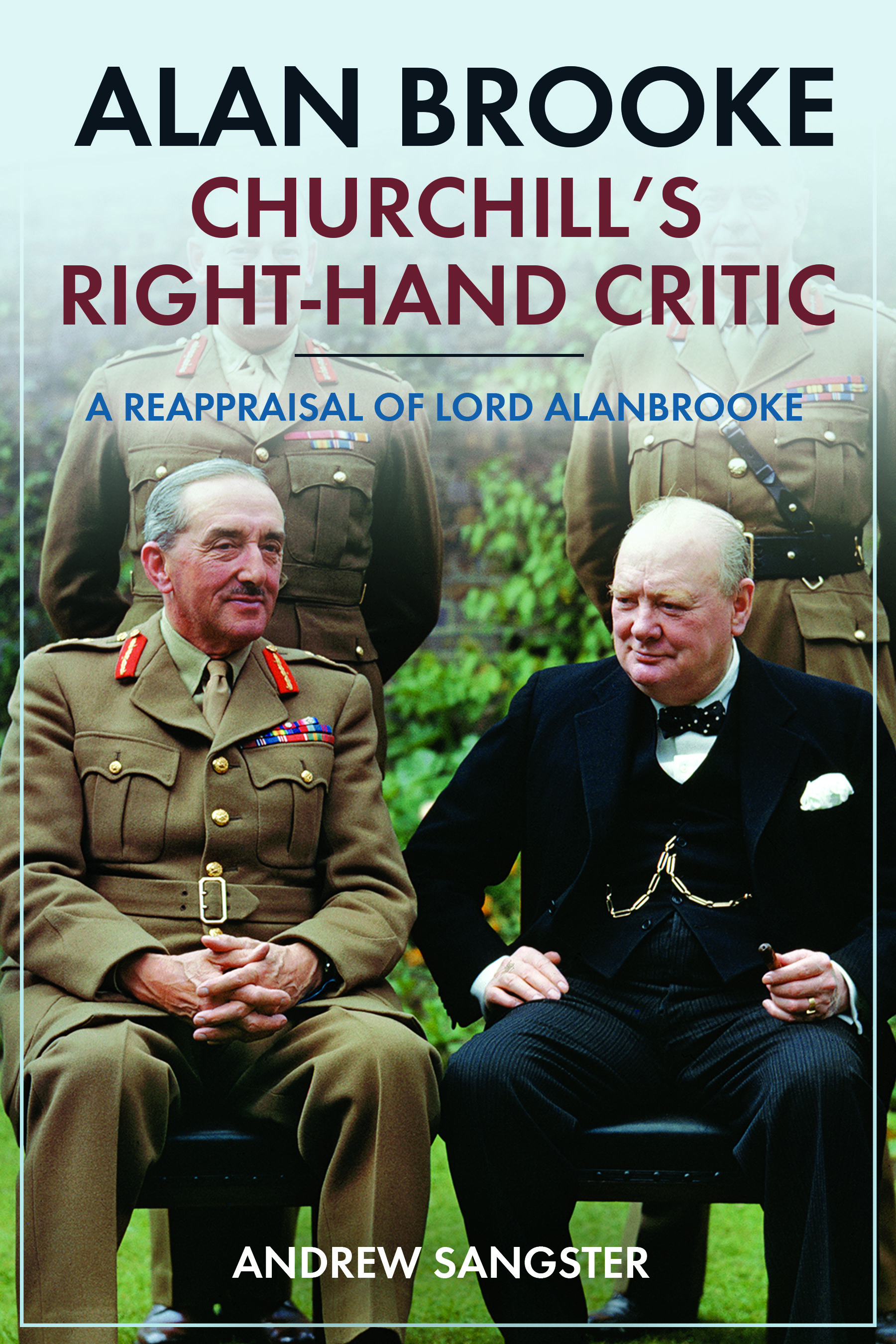 book cover showing Lord Alanbrooke and Winston Churchill