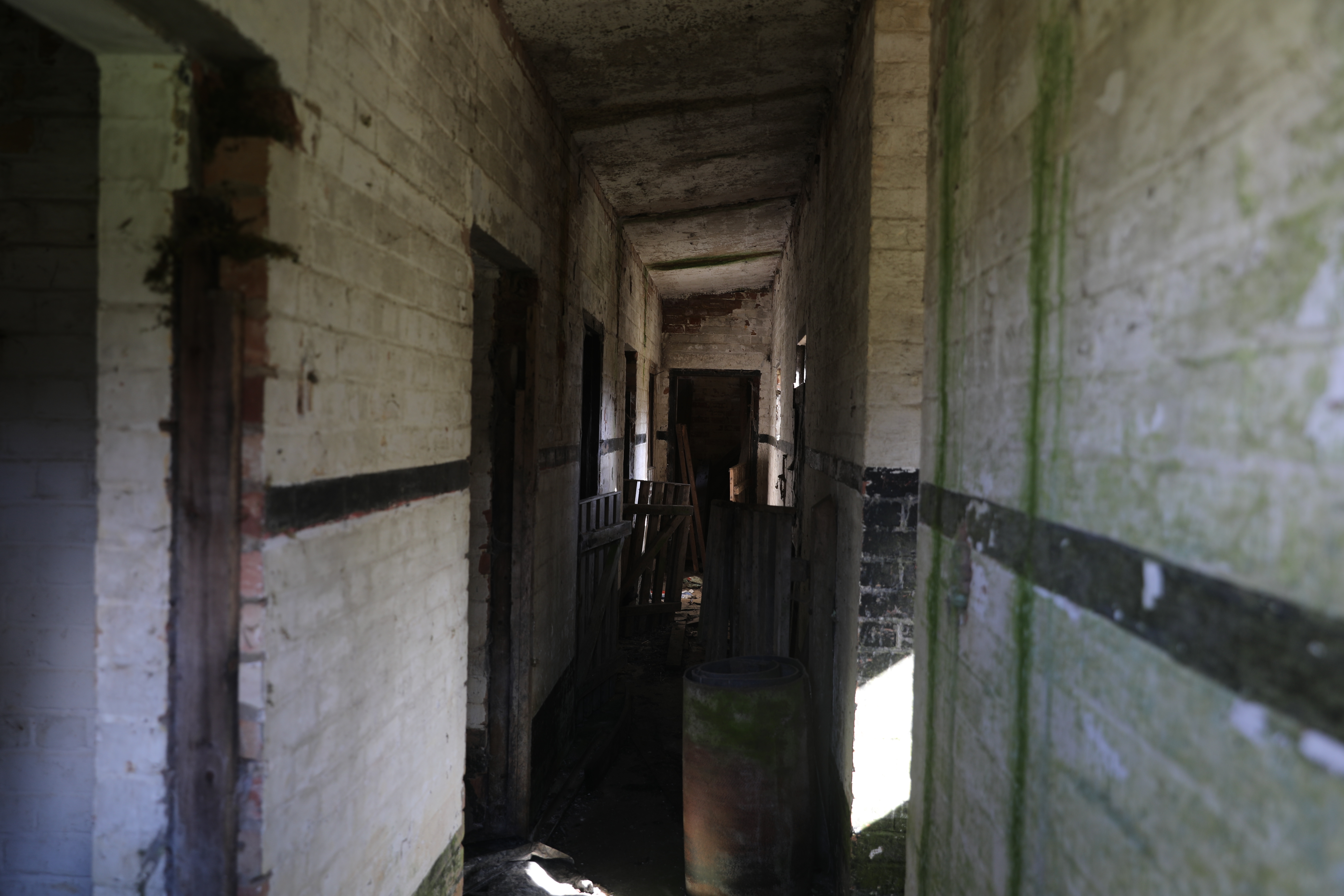 inside abandoned WW2 PoW Camp in Warwickshire. JW
