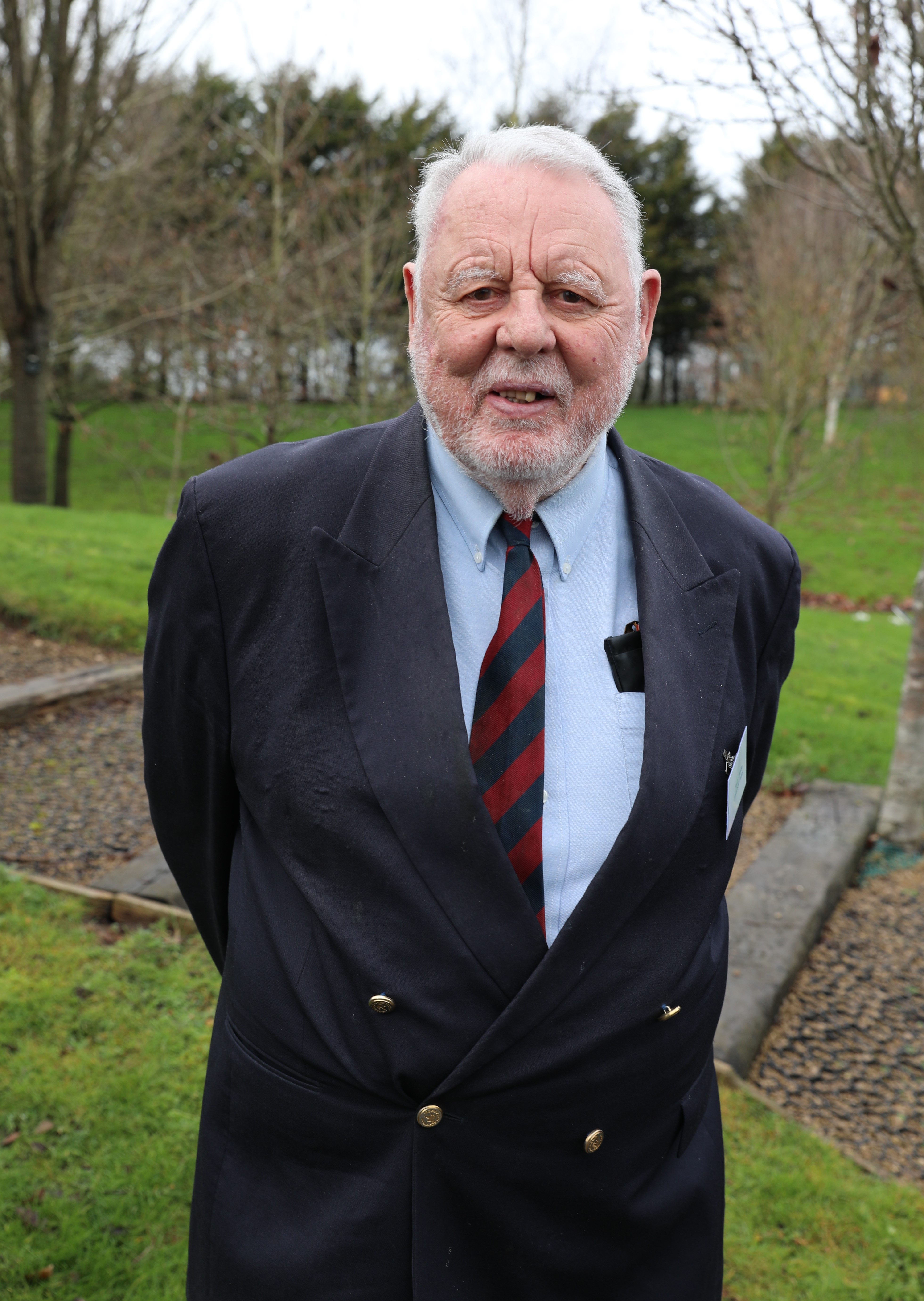 Terry Waite CBE gave an inspiring address during the church service to mark the 80th anniversary of the Fall of Singapore.