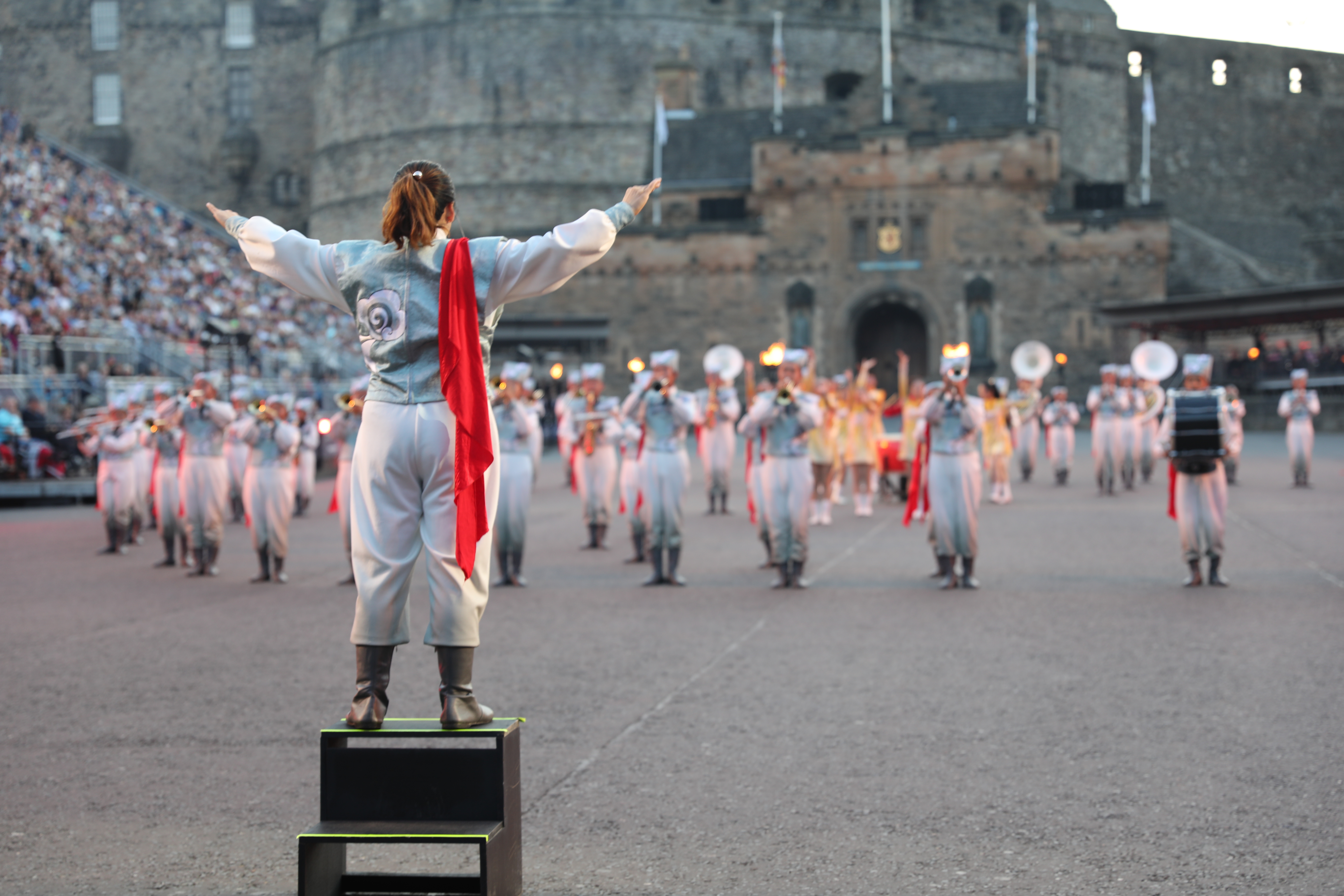 Beijing Marching Wind Band And Cultural Display 