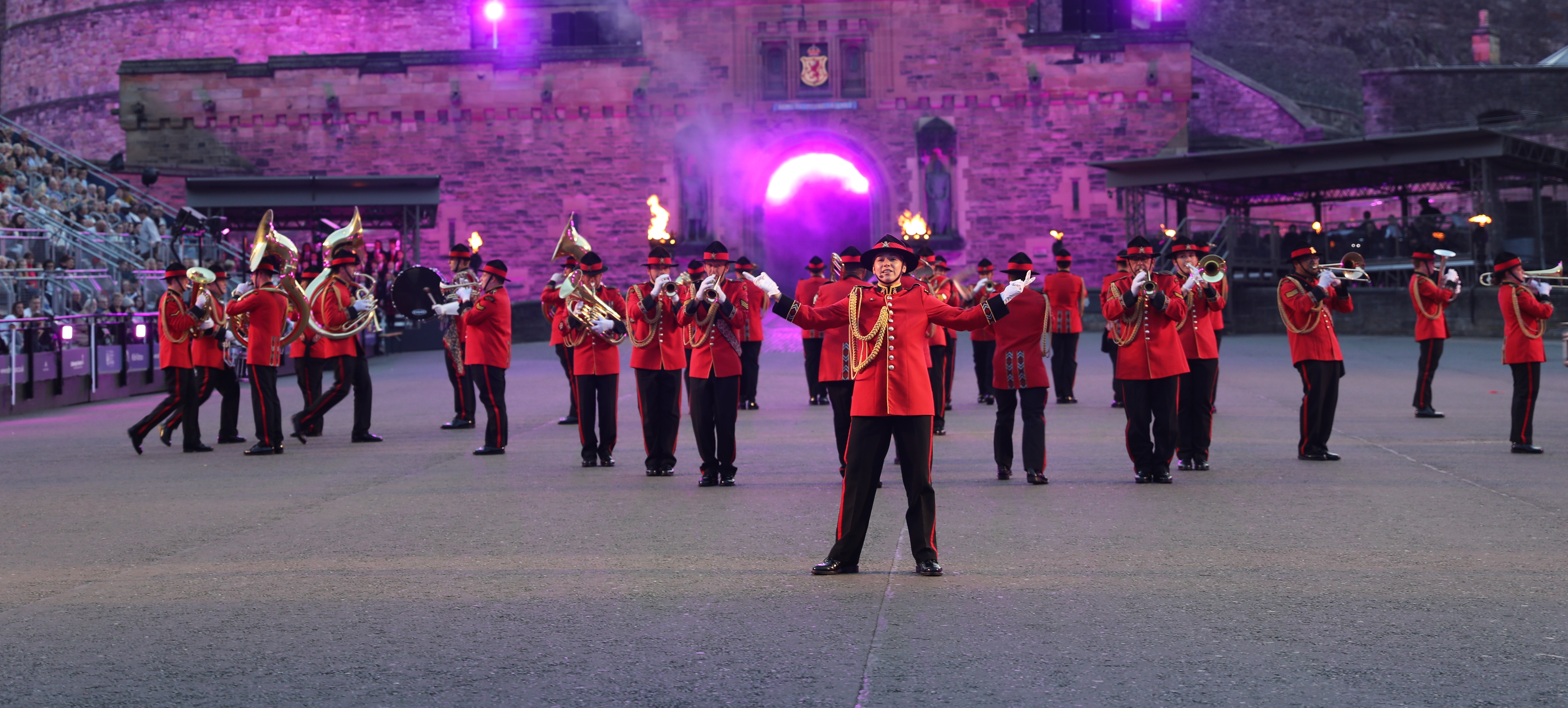 The Kiwi marching band received the highly coveted Pooley Sword Award at the last performance of the 2019 Edinburgh Military Tattoo. 