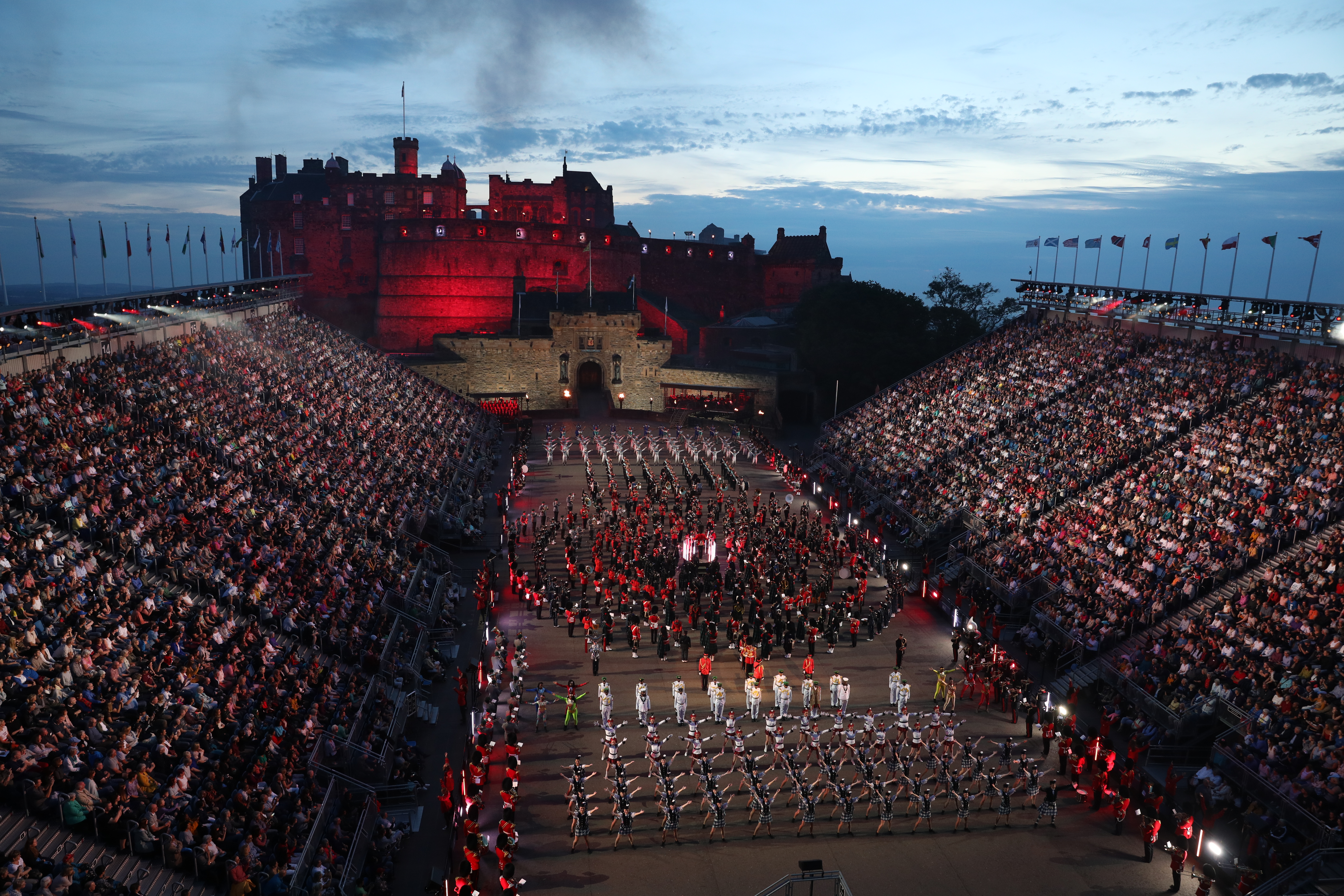 Closing of the 2019 Edinburgh Royal Military Tattoo 