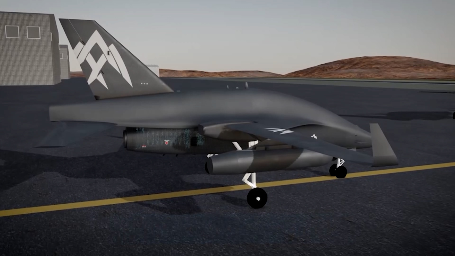 A CGI impression of the Aeralis jet (Picture: Aeralis).
