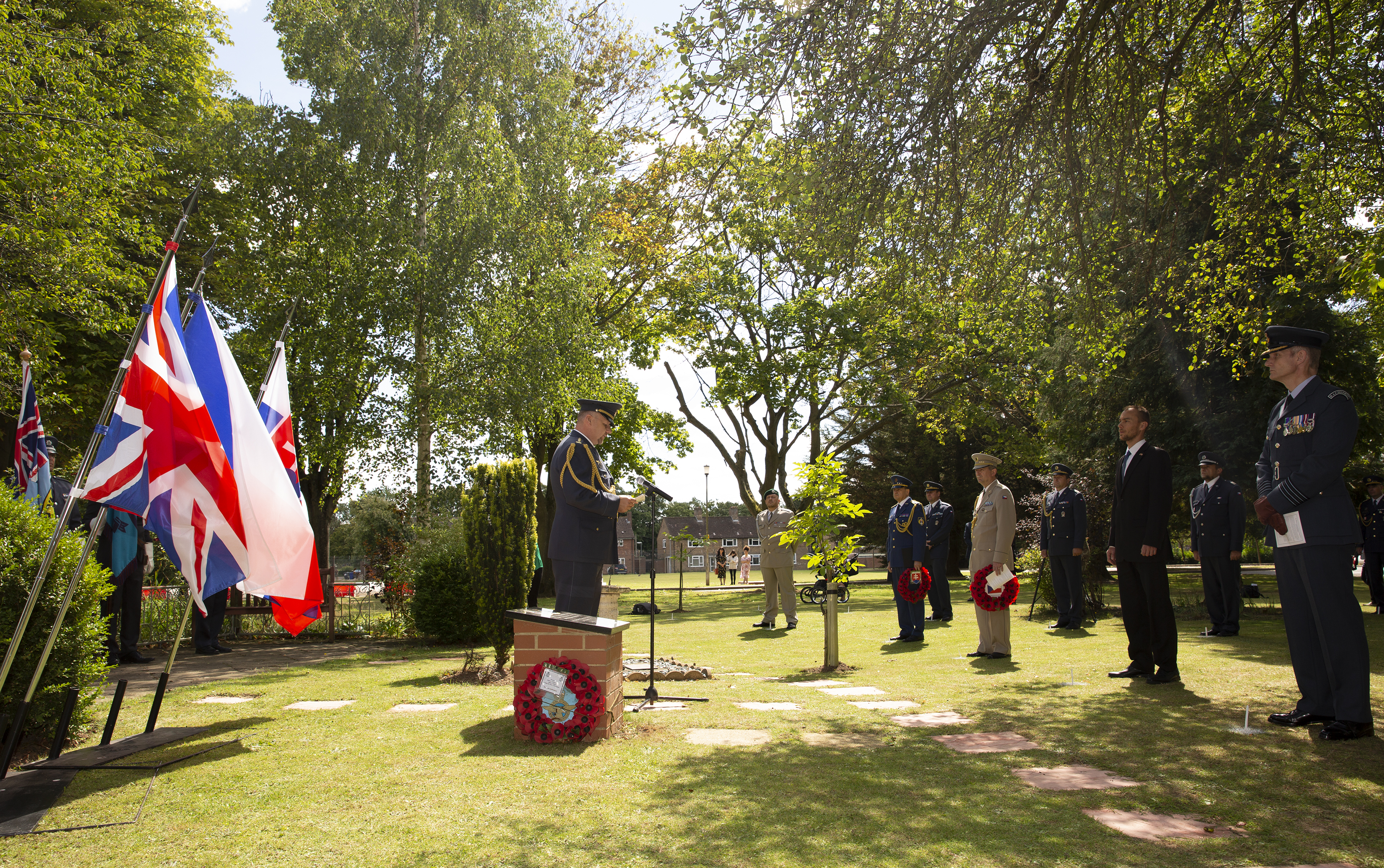 Cover image: The ceremony at RAF Honington was held on Wednesday (Picture: MOD).