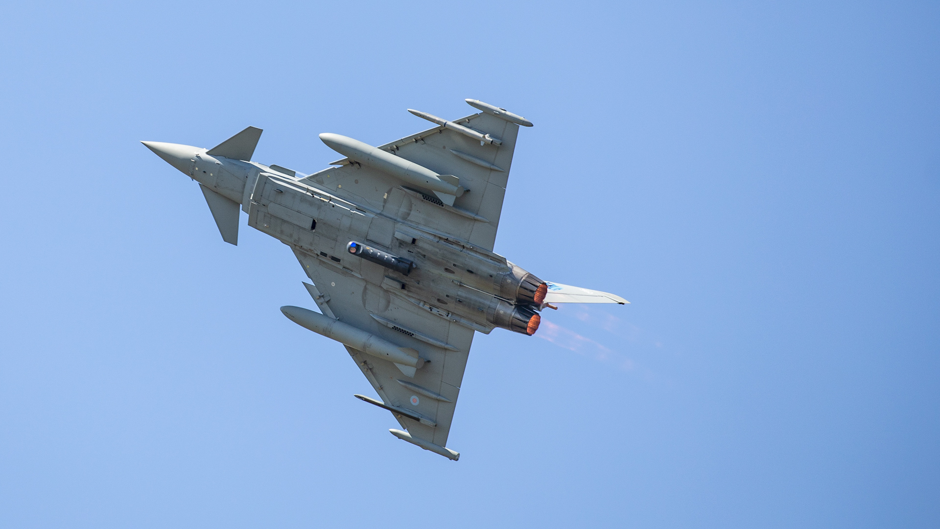 Library image of a Royal Air Force Typhoon figher jet (Picture: MOD).