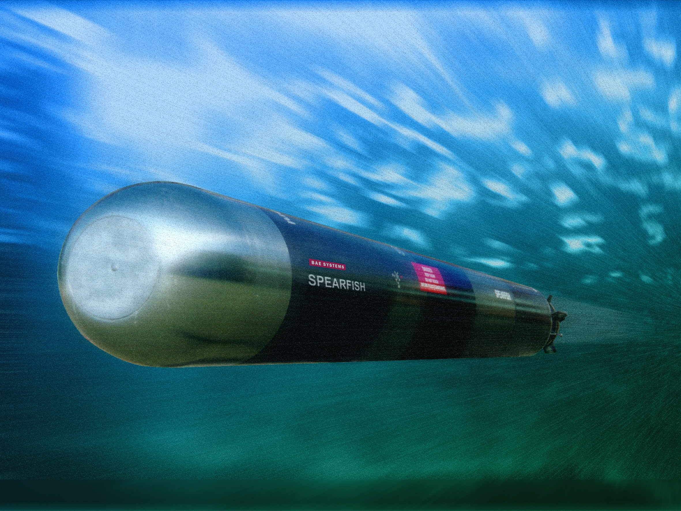 A Spearfish torpedo