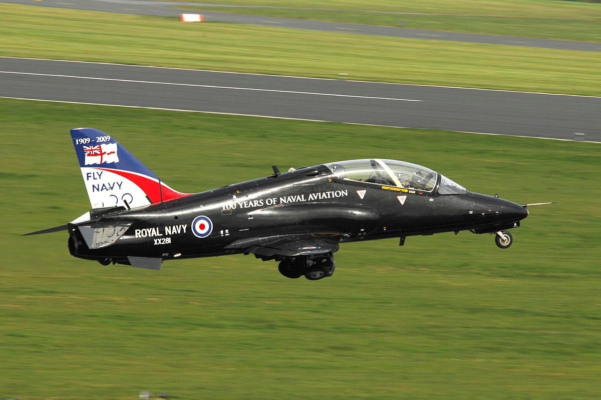 A T1 Hawk from 736 NAS (picture: MOD)