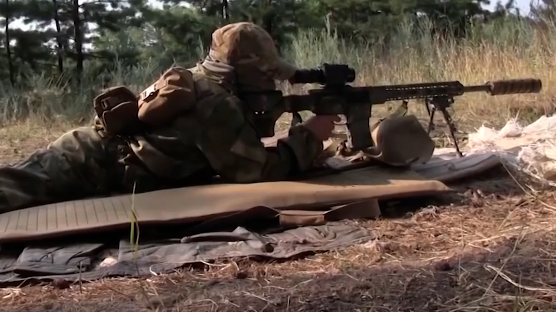 A UAR-10 sniper rifle which has been used in Ukraine (Picture: Zbroyar).