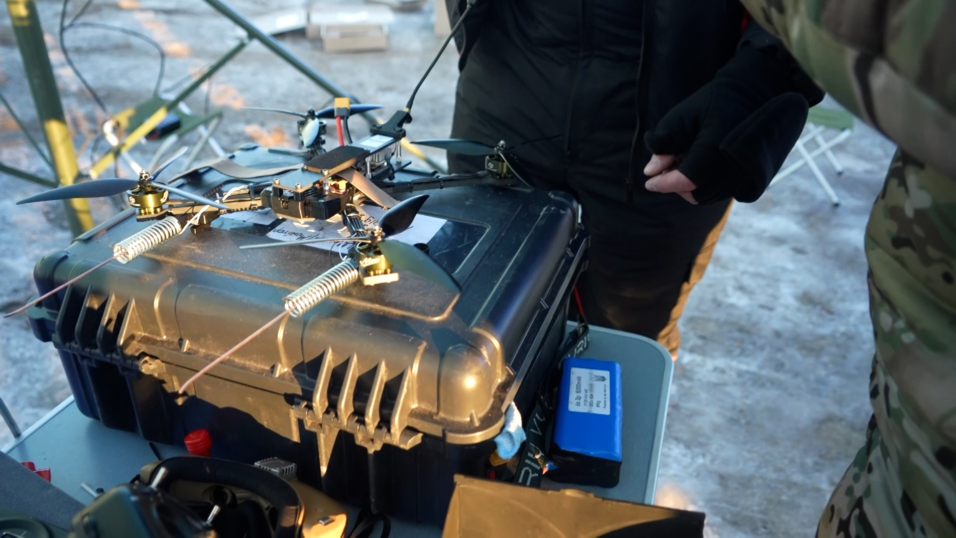 Over 2,500 drones have been sent over to aid the military in their three-and-a-half year long battle with Putin's forces