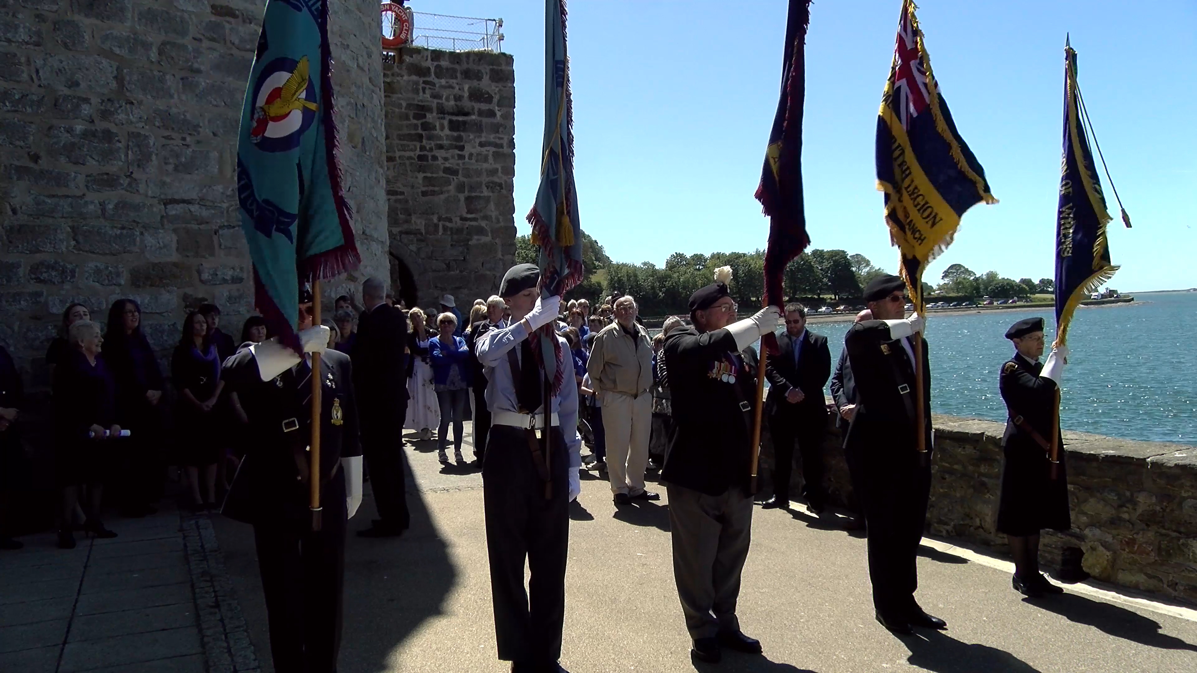 A celebration took place in Wales for Group Captain Lionel Rees CREDIT RAF.jpg